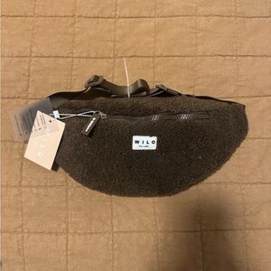 NWT WILO The Label Teddy Fur Fanny Pack